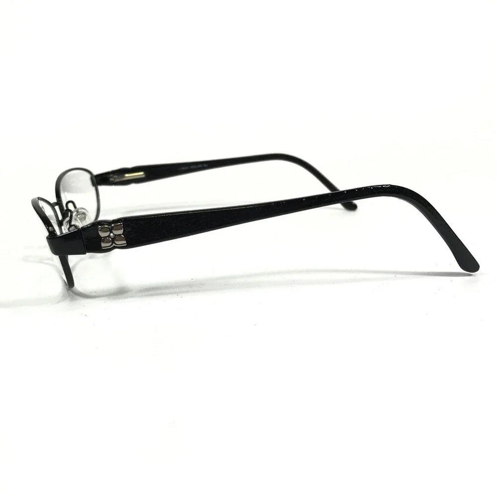 BCBGMAXAZRIA Eyeglasses Frames PENELOPE Bla Black Oval Wire Rim 54-16-135